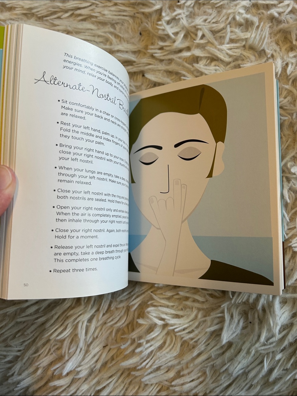 Glow Guide Yoga Book - simple steps for health and wellbeing by Andrea McCloud - Picture 5 of 5